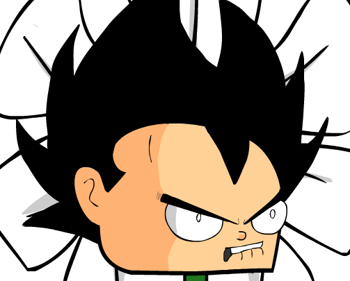 VEGETA IS NO FLOWER!