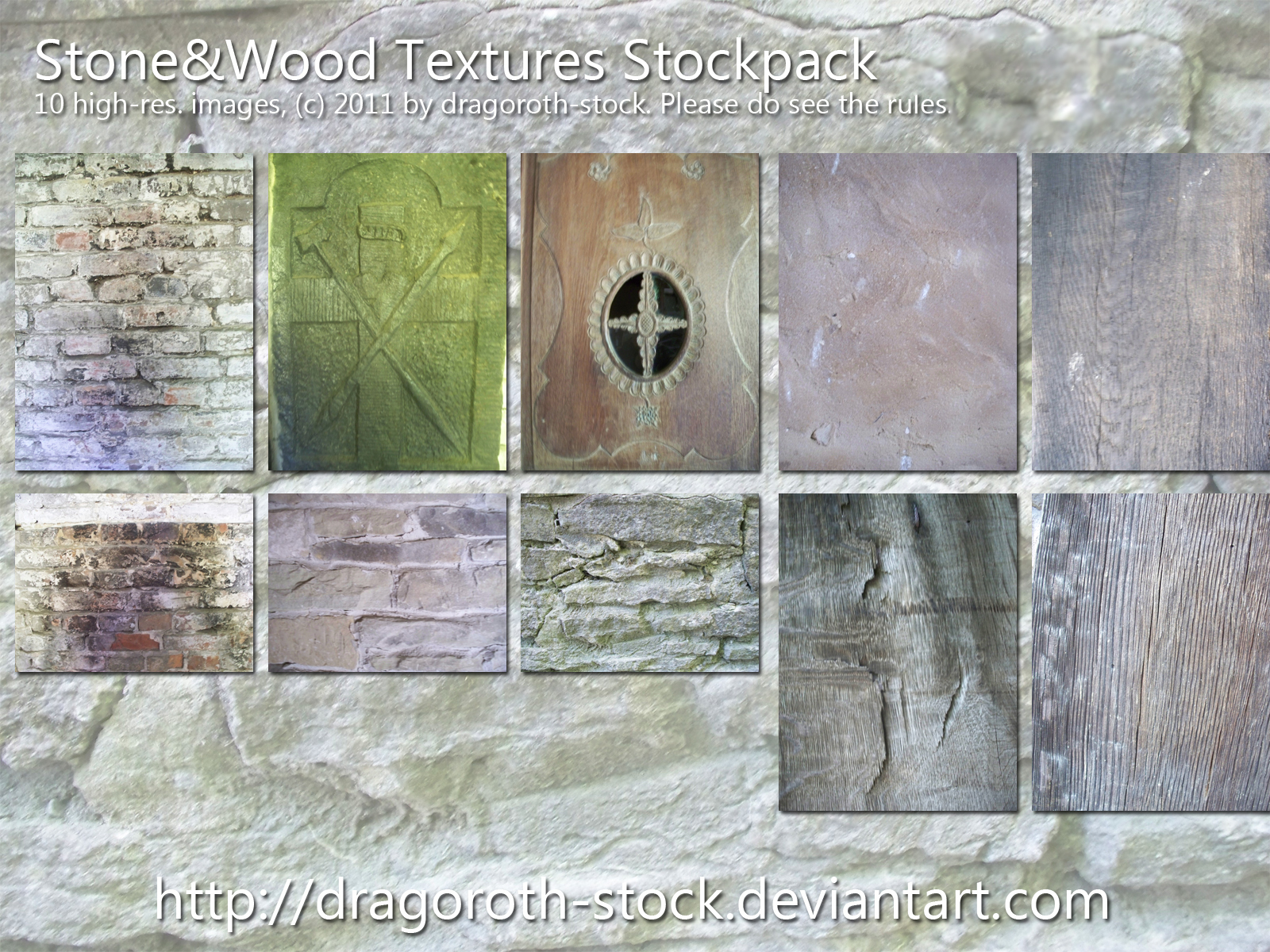 Stone+Wood Textures Stockpack