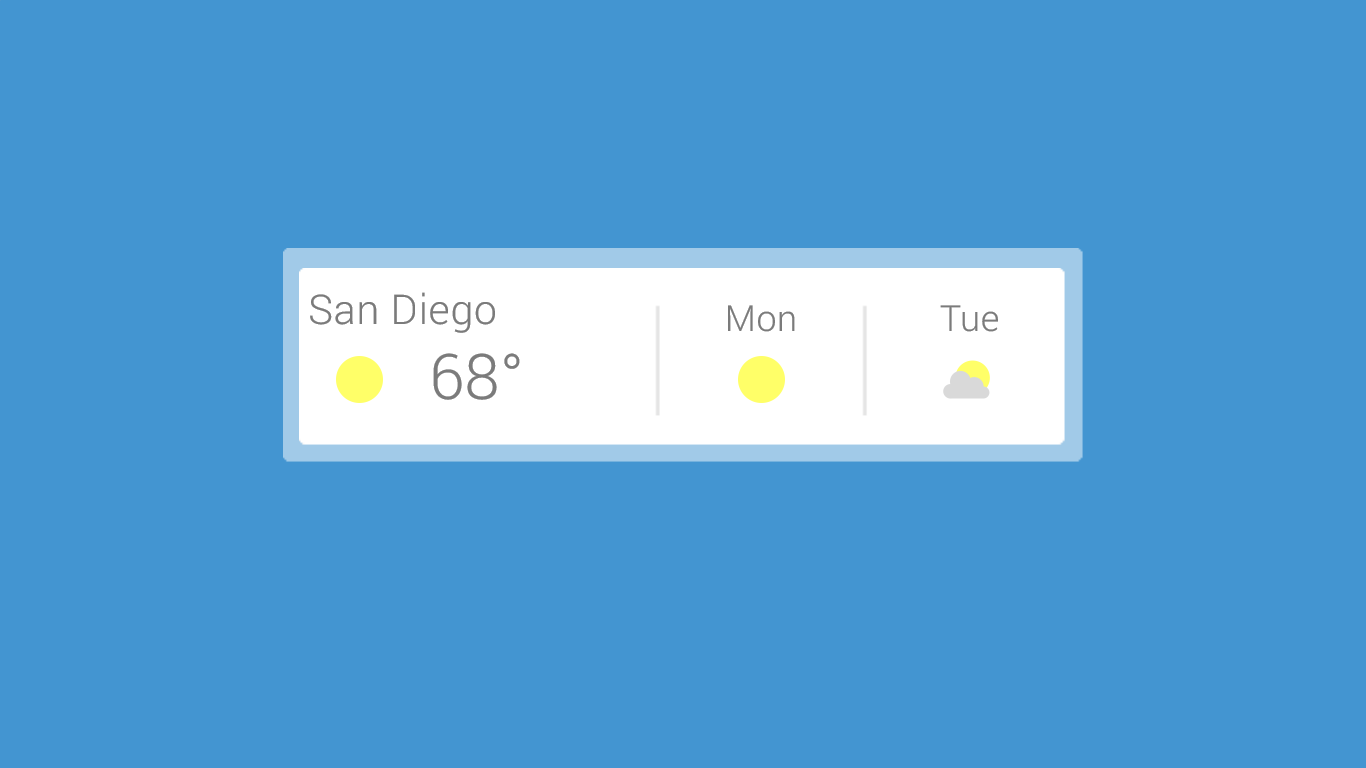 Google Now Weather 2.0 [OUTDATED]