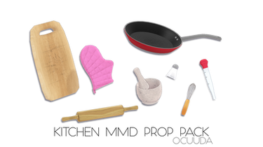 KITCHEN MMD PROP PACK (MMD DL)