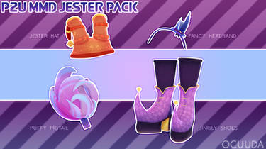 MMD PART PACK: P2U JESTER PACK (200 POINTS)
