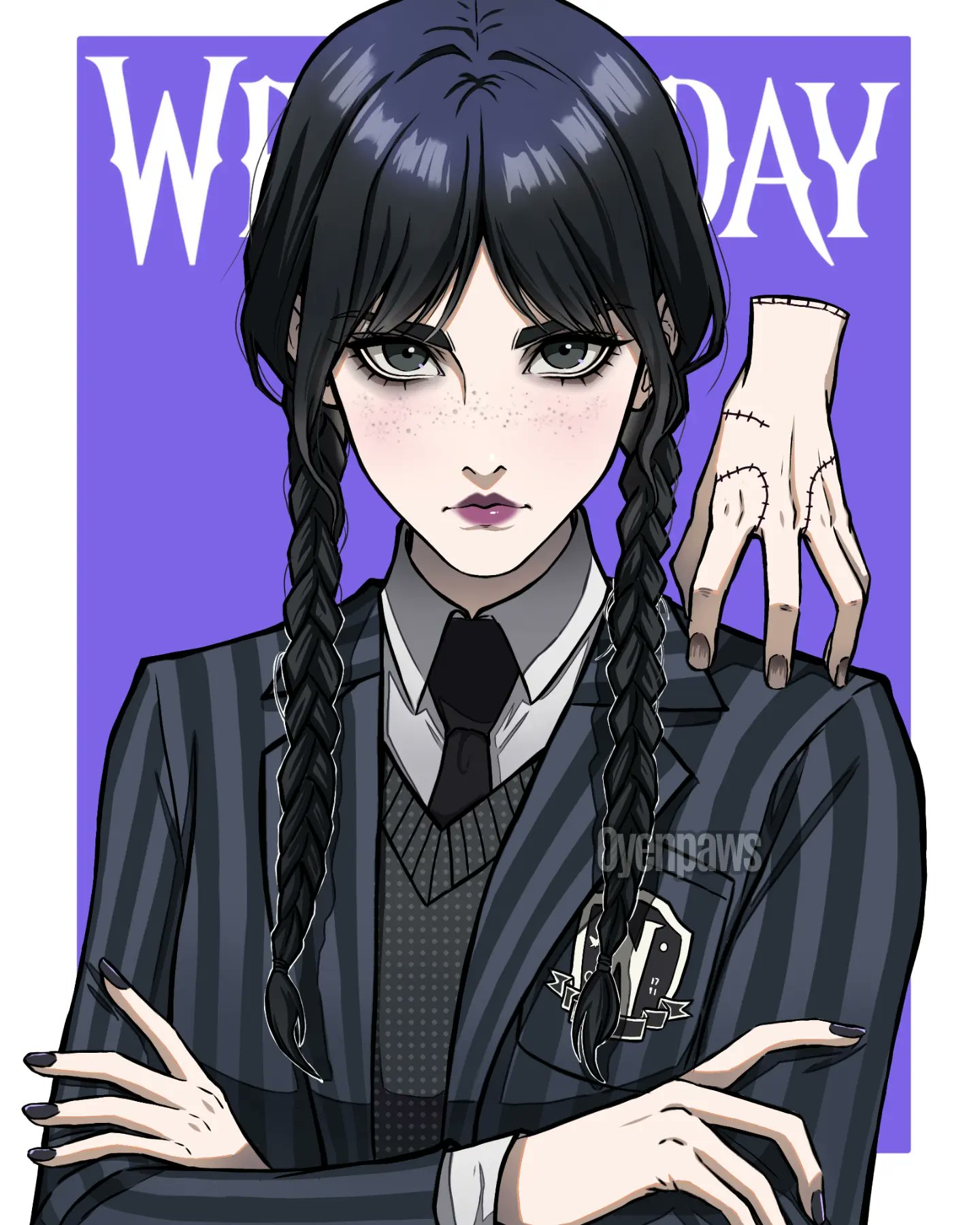 Wednesday Addams by oyenpaws on DeviantArt