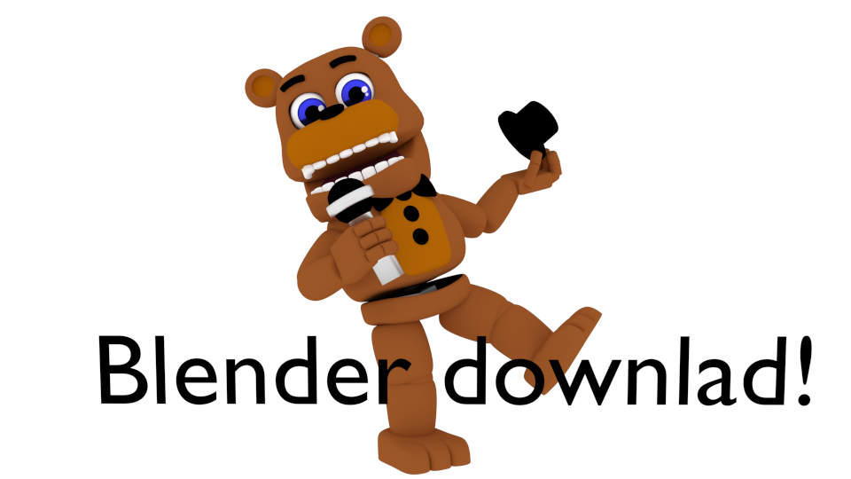 Adventure Freddy Blender Download! By Zylae On DeviantArt