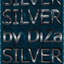 6 silver text styles by DiZa
