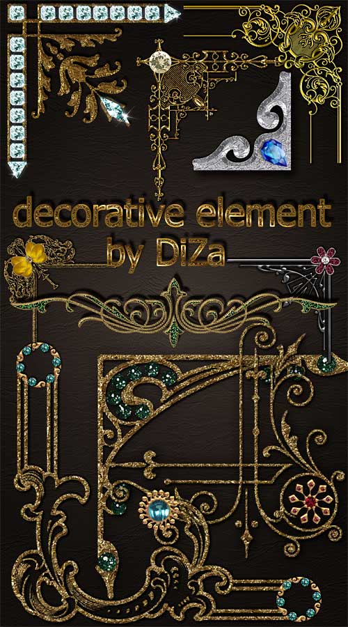 DiZa decorative element