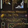 DiZa decorative element