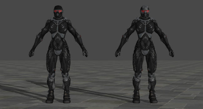 Crysis 1 Female Nanosuit