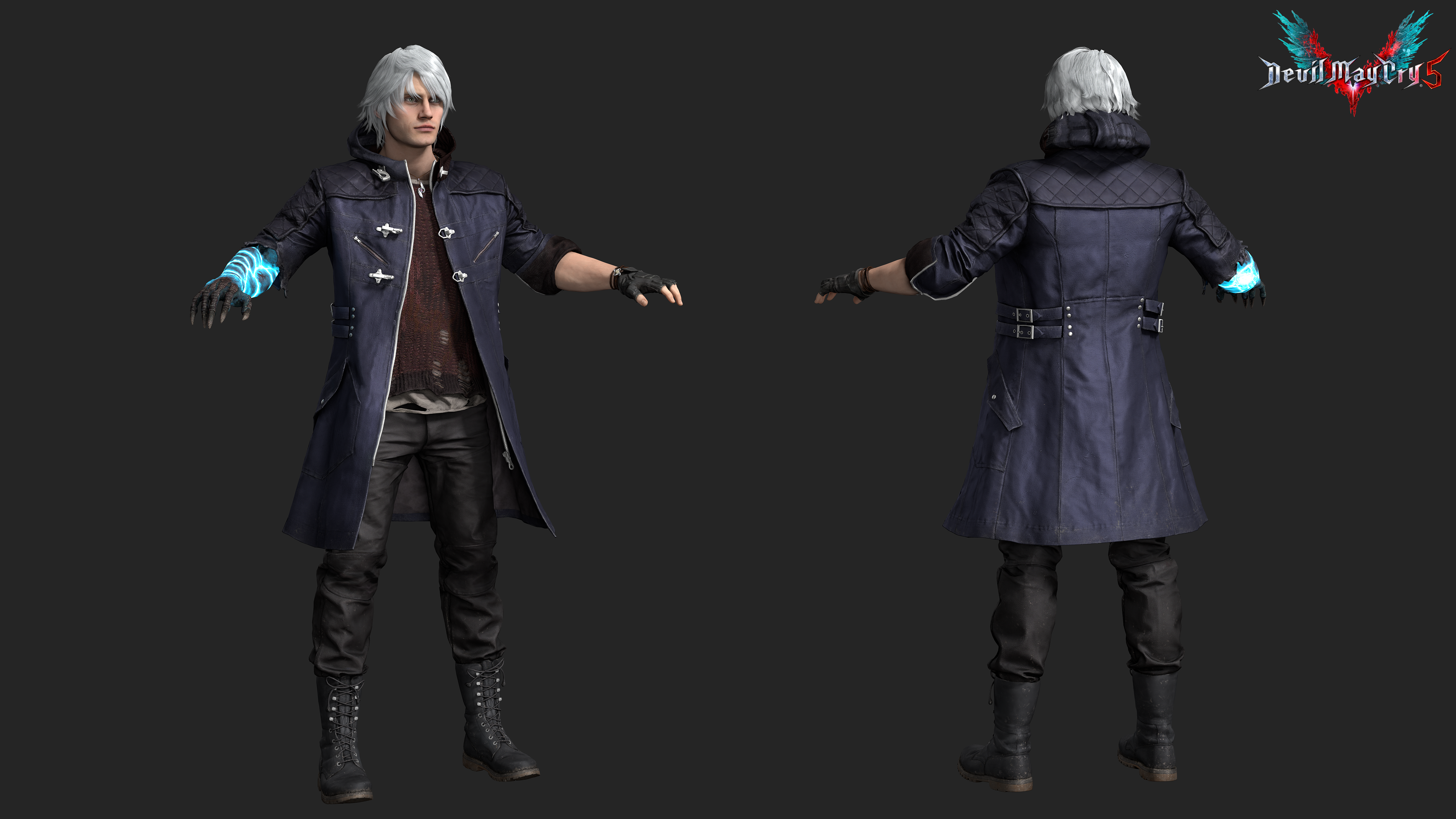 Anime Dante hairstyle at Devil May Cry 5 Nexus  Mods and community