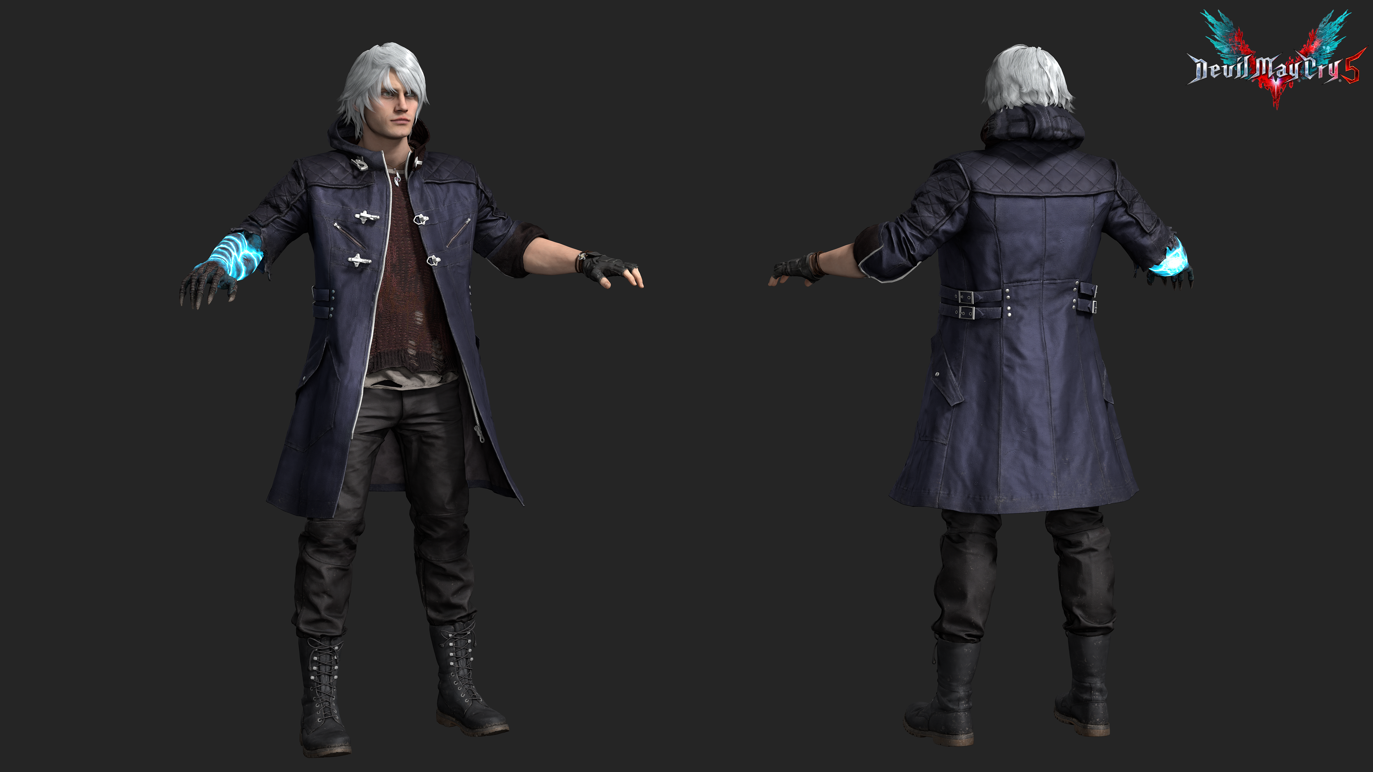 Dmc скины. DMC 5 плащ Неро. Неро Devil May Cry 5. Плащ Неро из ДМС 5. Плащ Неро из Devil May Cry 5.