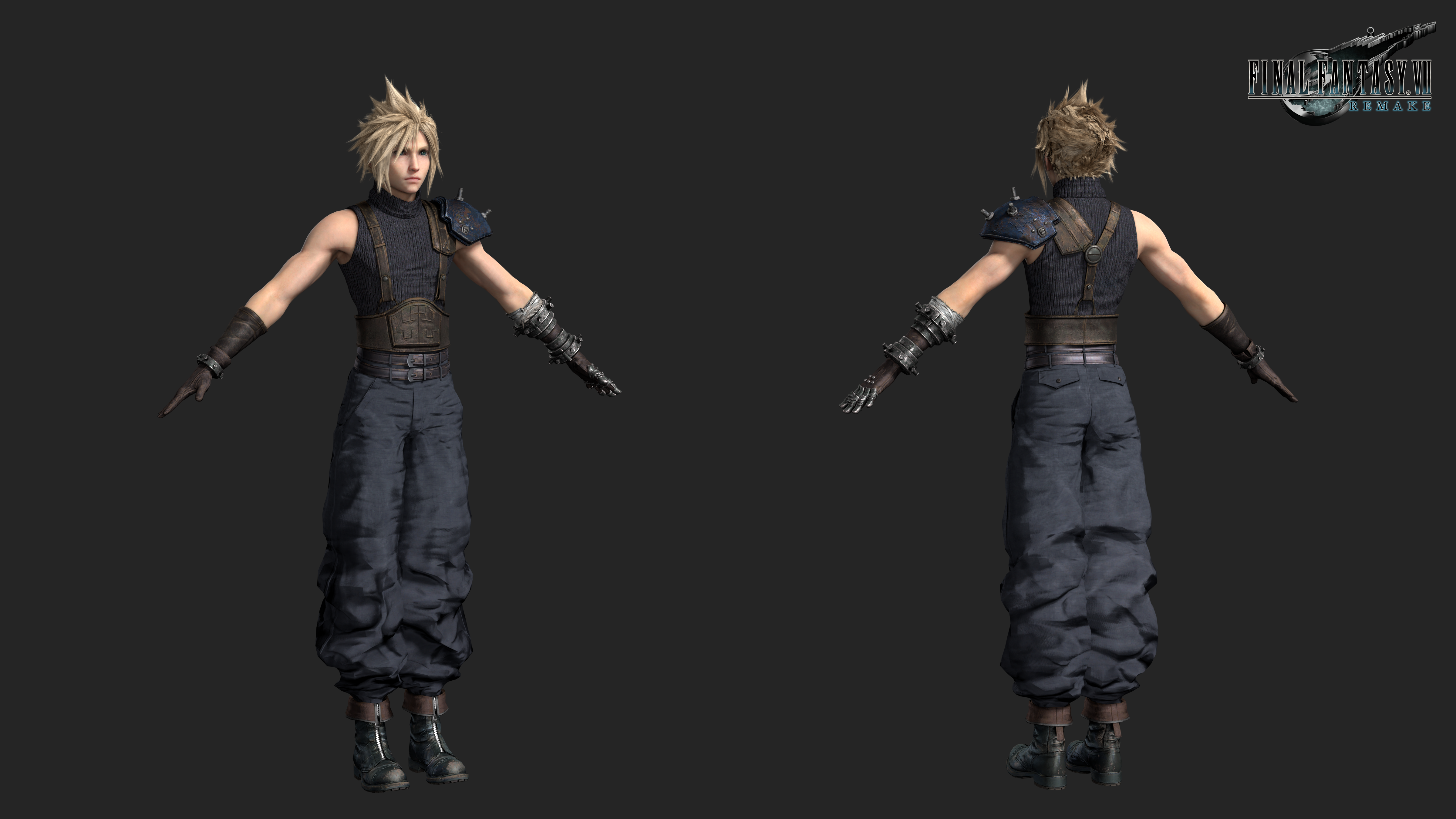 Cloud Strife (FF7) | by @Septmbrre Minecraft Skin