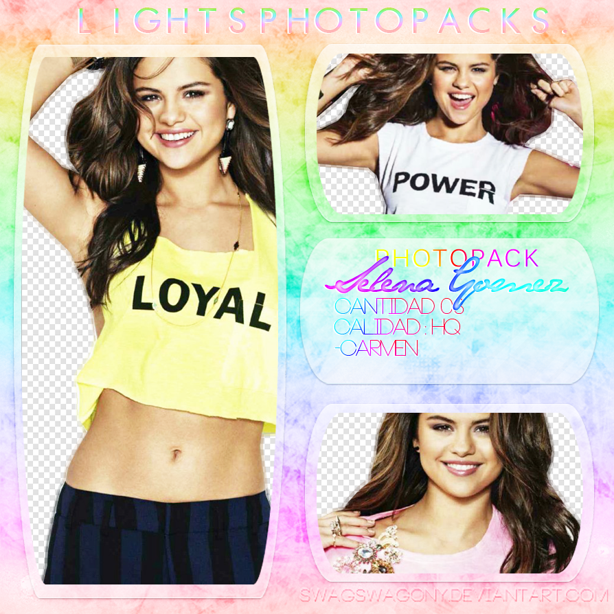 +Photopackpng Selena Gomez L P