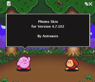 Kirby for PNotes