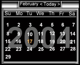 imprv DX calendar