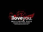 Iloveyou. Wallpaper Pack by hellhoundp2k