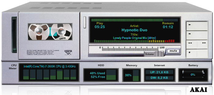 Akai SysMeter Player 1.2.2 Final Version