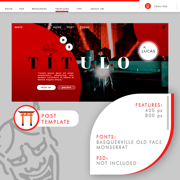Template 016 by YokaiEditions on DeviantArt