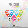 Pin Icons and Shape Set