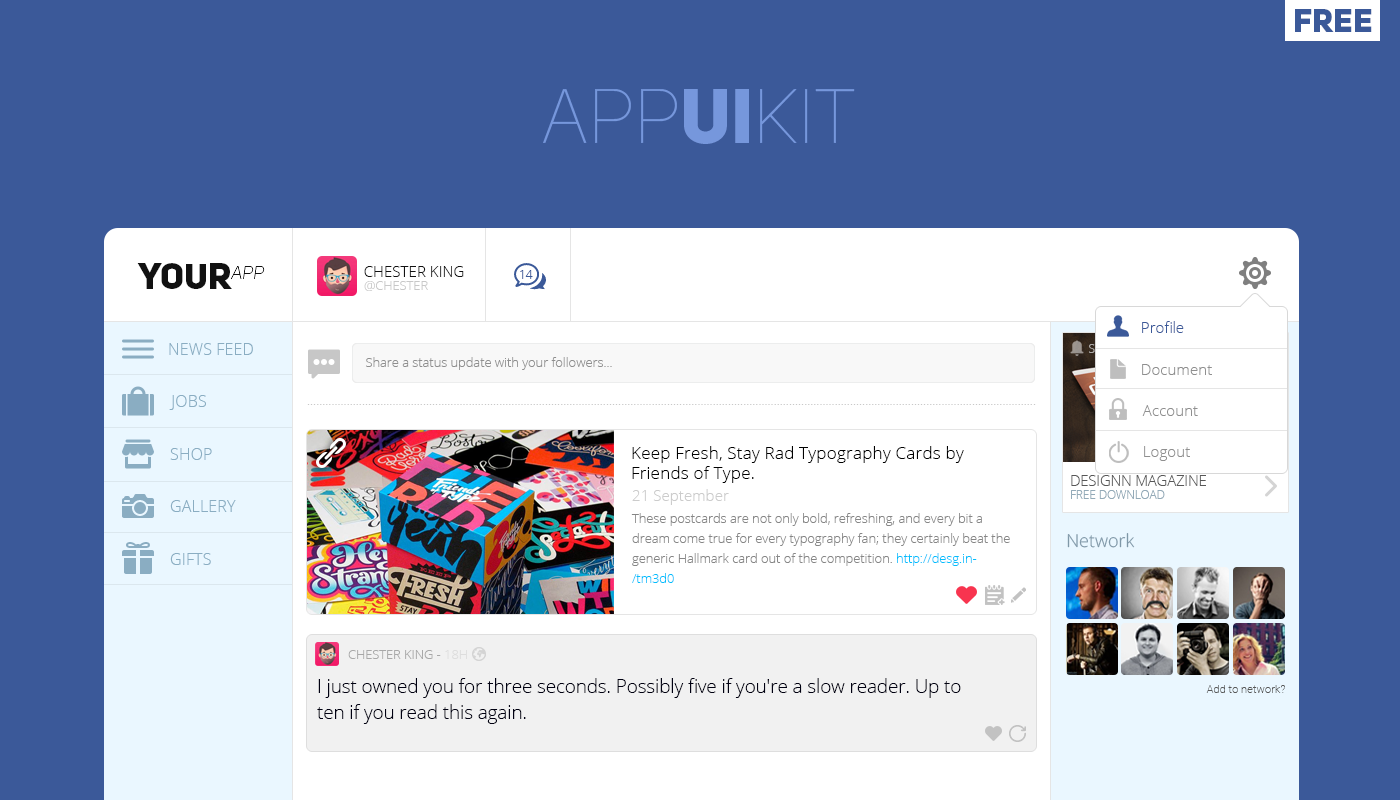 App UI Kit - Free