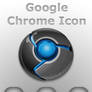 Google Chrome Icon Blue