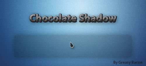 Chocolate Shadow Cursor