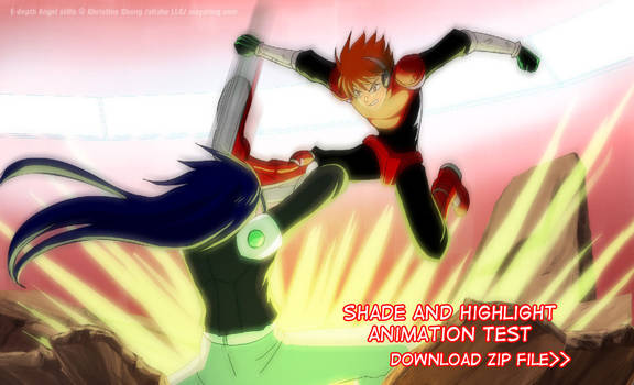 Animation test-light and shading