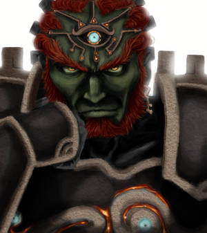 Ganondorf Dragmire with an ancient armor set