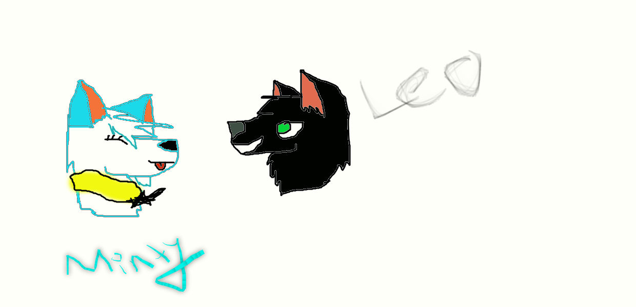 Minty and leo by Girlmarie123 on DeviantArt