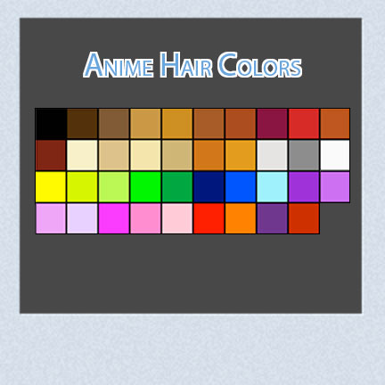 How to Pick Better Colors When Shading Anime Hair  Anime Hair Beginners  Tutorial  YouTube