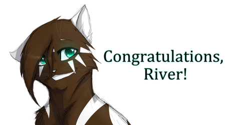 Congratulations, River!