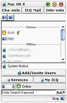 Mac OS X icq by phaticon on DeviantArt