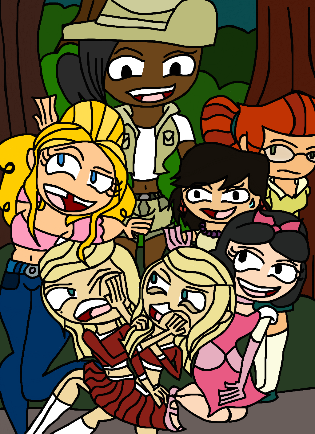Total Drama Pahkitew Island Girls by Mllermanda on DeviantArt