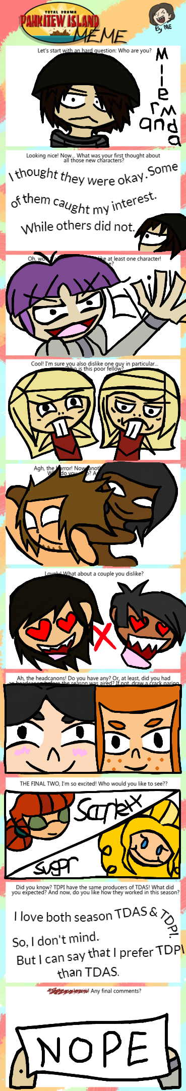 Total Drama Pahkitew Island Meme by Mllermanda on DeviantArt