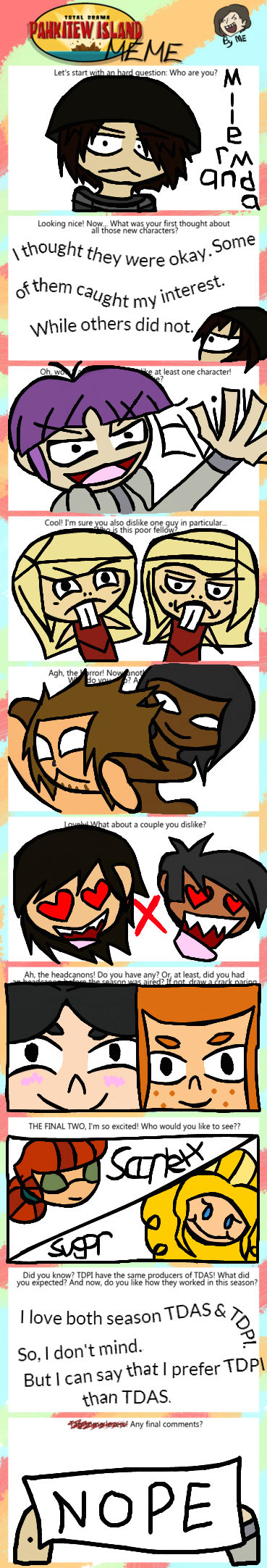 Total Drama Pahkitew Island Meme by Mllermanda on DeviantArt