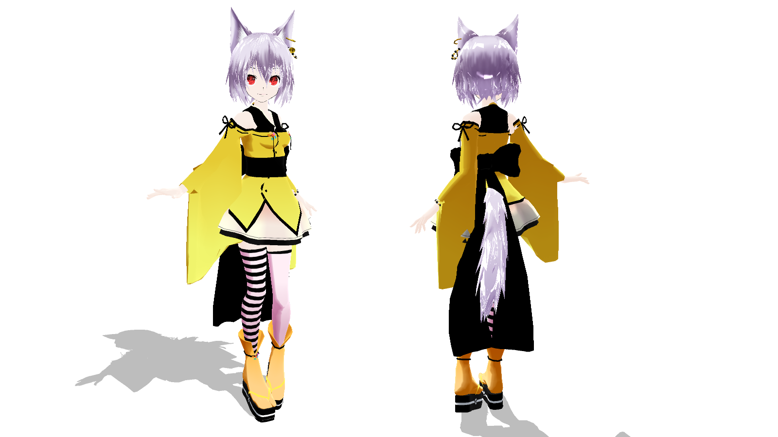 MMD Fox girl