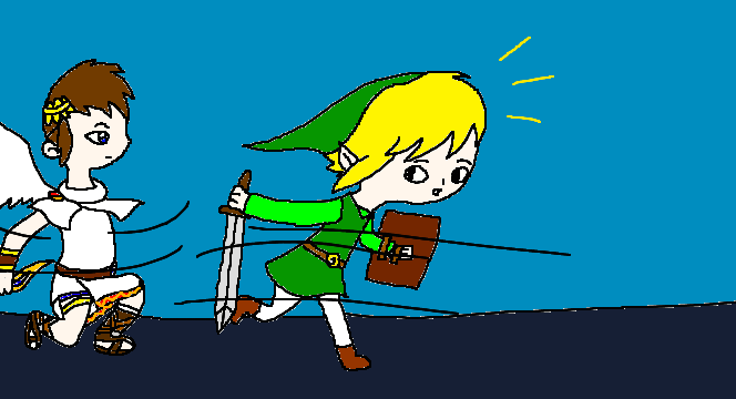 Super Smash Bros Brawl: Pit and Toon Link by Sandstorm724 on DeviantArt