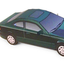 96-00 Honda Civic papercraft