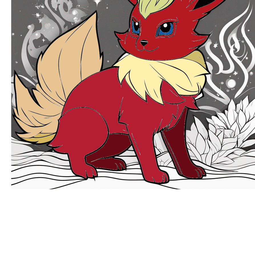new flareon by black120000 on DeviantArt