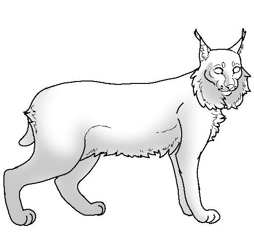 F2U Pixel Lynx Base by Fantasticartpaws on DeviantArt