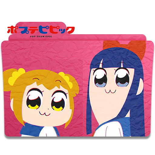 Pop Team Epic Folder Icon by HieuMuongDepZai on DeviantArt