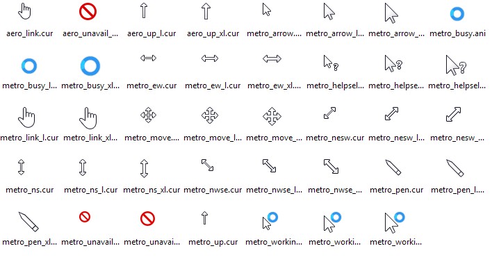 Windows Aero Cursors by nohopestage on DeviantArt