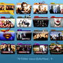 TV Folder Icons ColorFlow . Set 4
