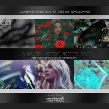 Lana Del Resources Pack (200)