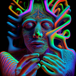 Digital Mind Trip AI - An Entity from the void