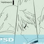 Bleach Anime 366 Lineart PSD