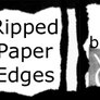 ripped paper edge brushes