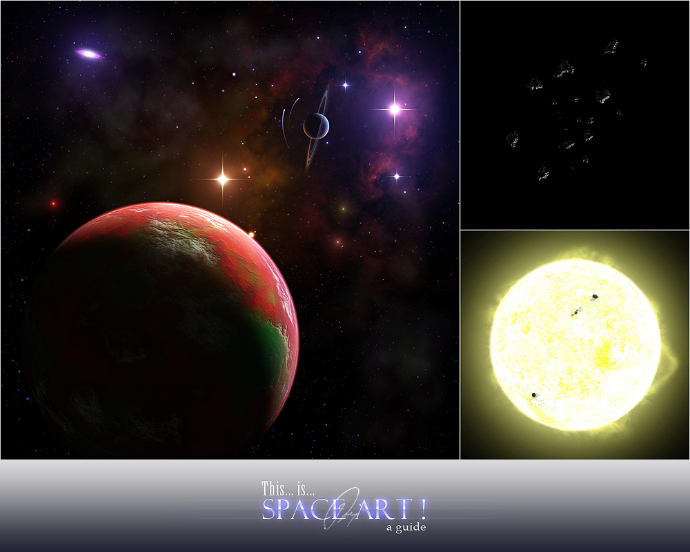 This is SPACE ART, tutorial