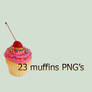 +Muffins PNG's