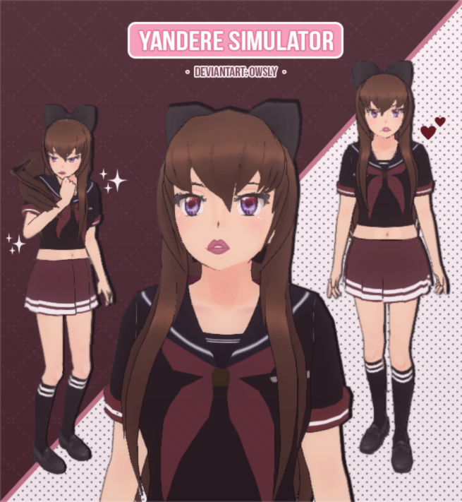 Yandere Simulator  New Skin by owsly on DeviantArt