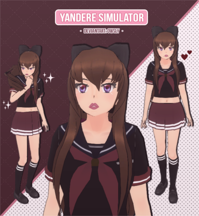 Yandere Simulator Face Template