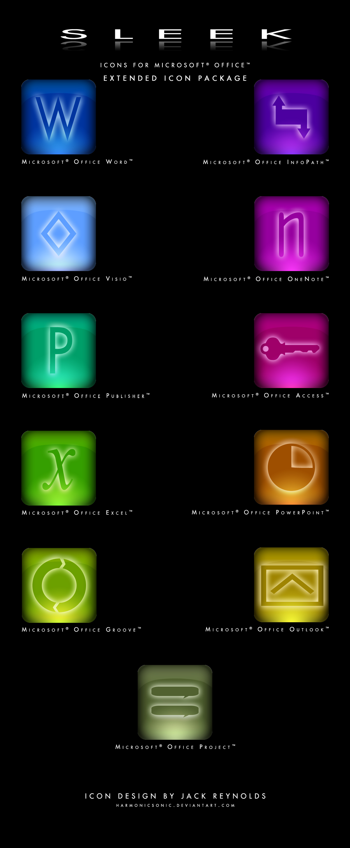 Sleek - Extended Icon Package